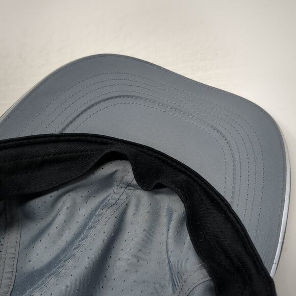 Nike Dri-Fit Slideback Baseball Cap Gray One Size Adjustable Featherlight - Picture 8 of 10